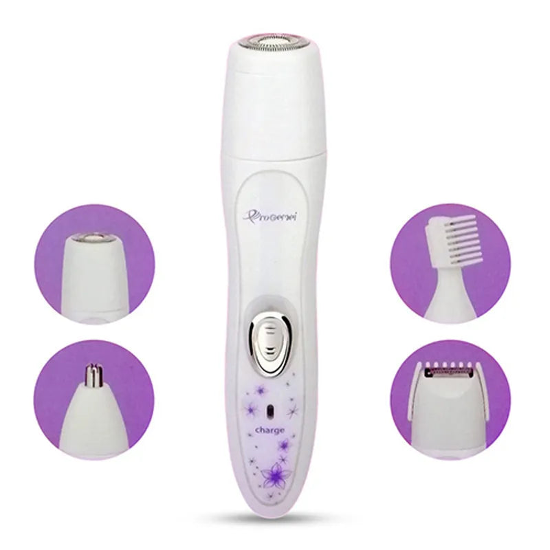 SoftAura Epilatore Elettrico 4 in 1 Ricaricabile