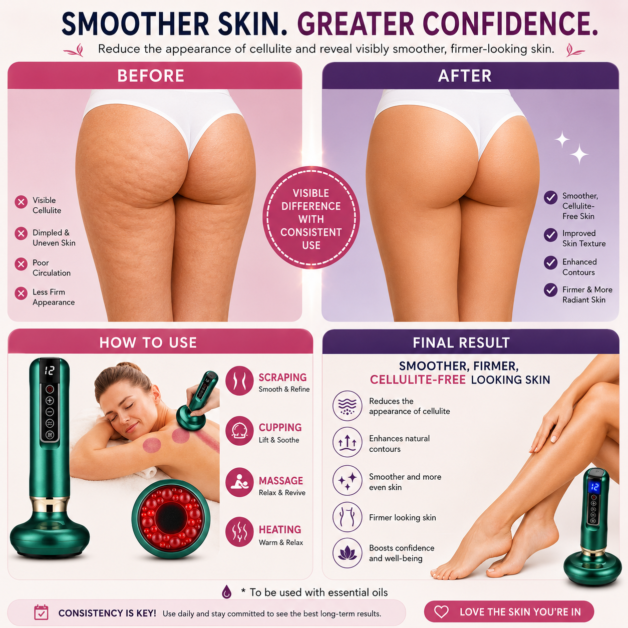 ThermoContour™ Sculpting Body Heat Massager